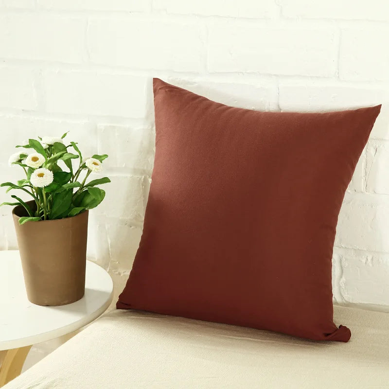 Taies d'oreillers unies Home Décor