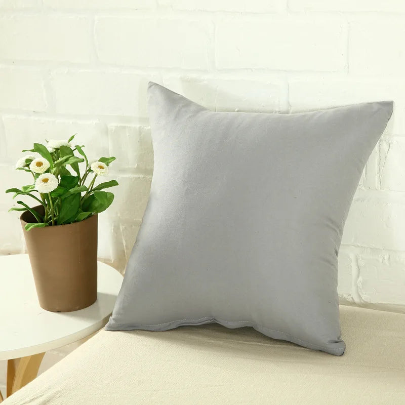 Taies d'oreillers unies Home Décor
