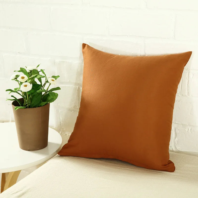Taies d'oreillers unies Home Décor