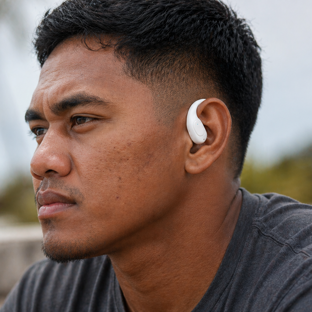 Oreillette Bluetooth Sans Fil – Design OWS Open, 11h d'autonomie