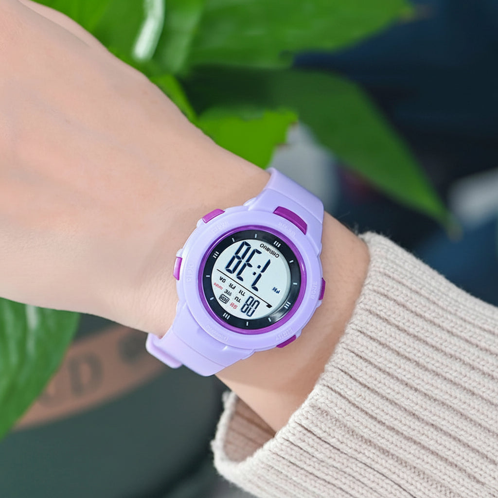 Montre Digitale Enfant - Etanche et Lumineuse