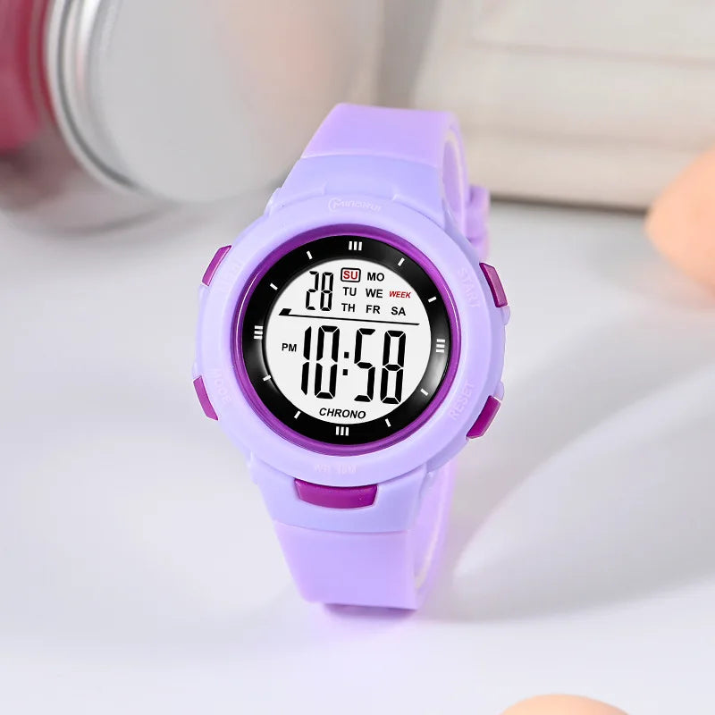 Montre Digitale Enfant - Etanche et Lumineuse