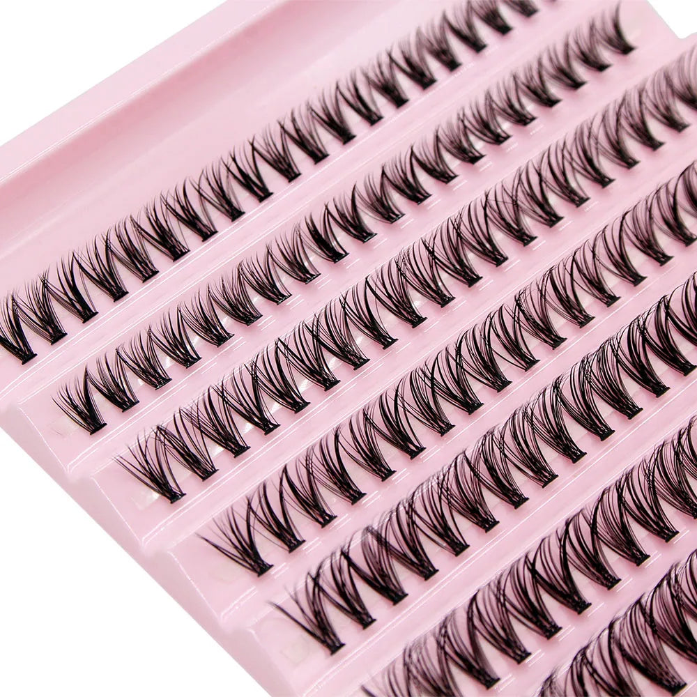 Extensions Cils en grappe - 200 pièces