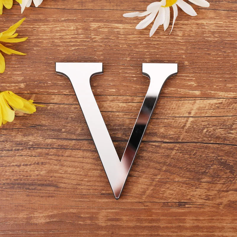 Stickers 3D Lettres pour inscription murale