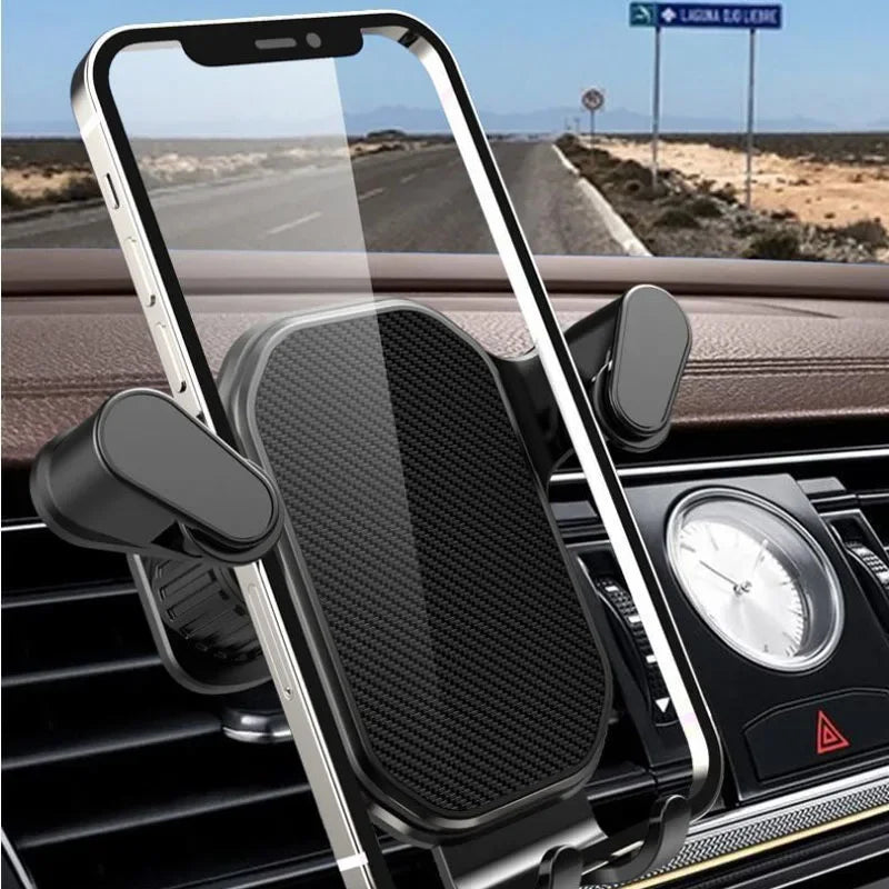 Support Téléphone Voiture Anti-Vibration Rotation 360°