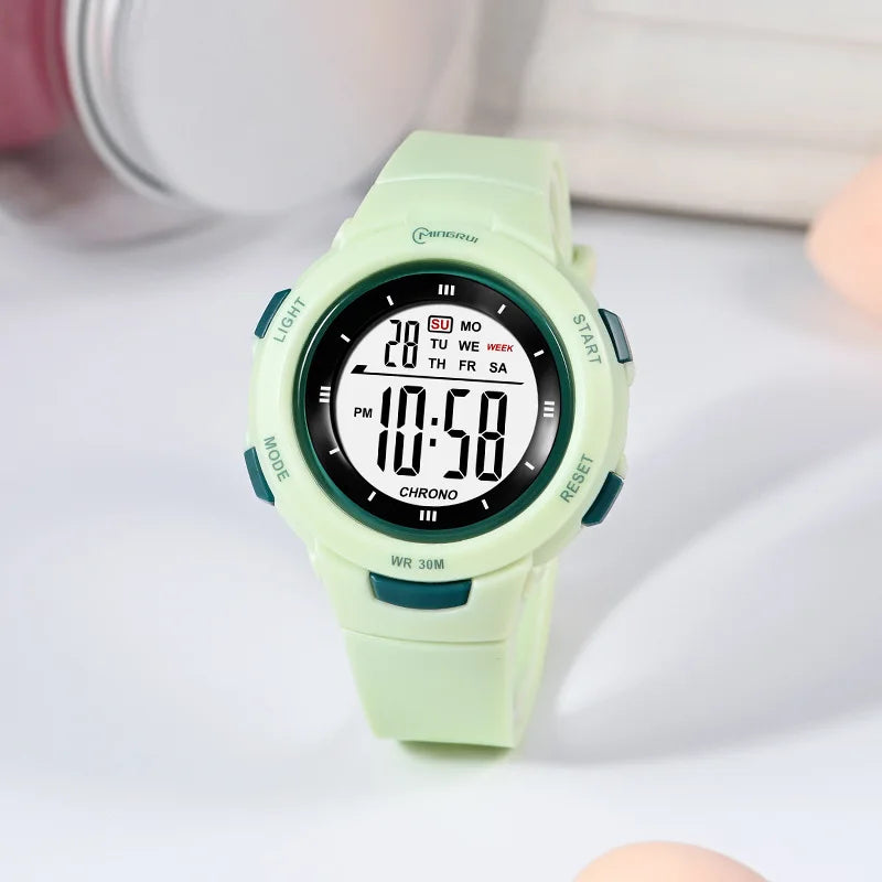 Montre Digitale Enfant - Etanche et Lumineuse