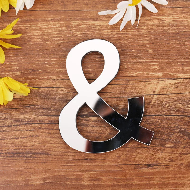 Stickers 3D Lettres pour inscription murale