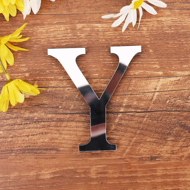 Stickers 3D Lettres pour inscription murale