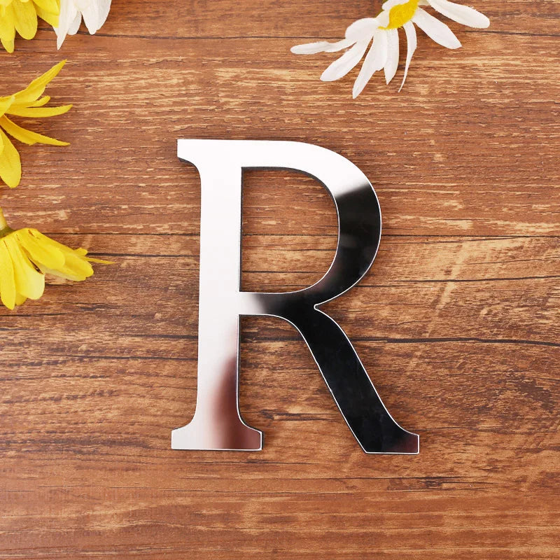 Stickers 3D Lettres pour inscription murale