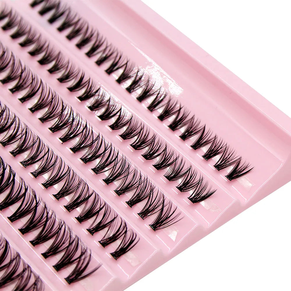 Extensions Cils en grappe - 200 pièces