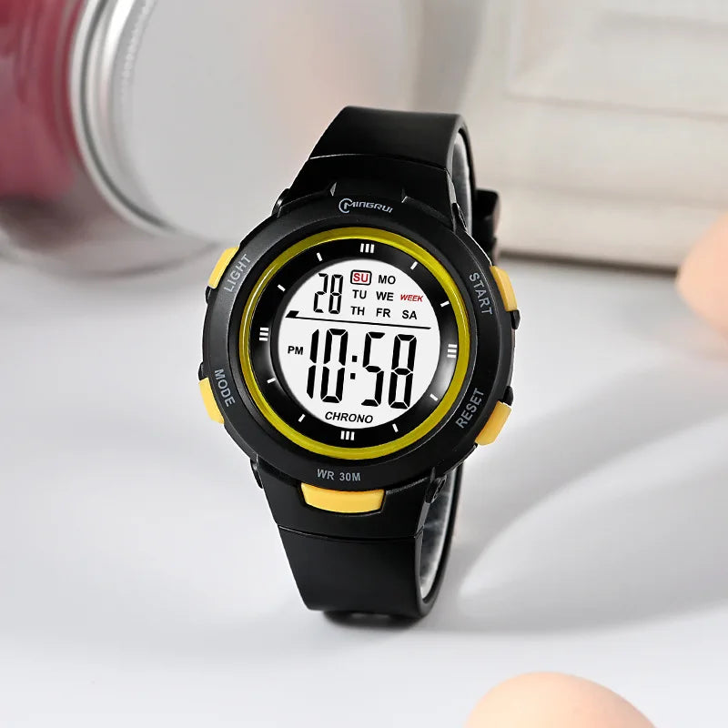 Montre Digitale Enfant - Etanche et Lumineuse