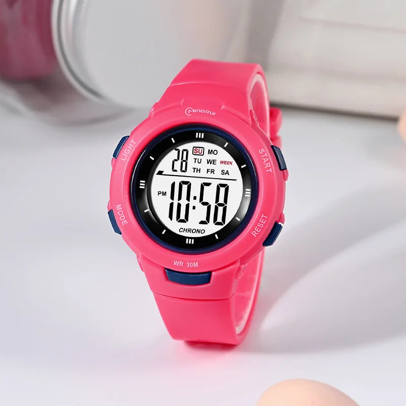 Montre Digitale Enfant - Etanche et Lumineuse