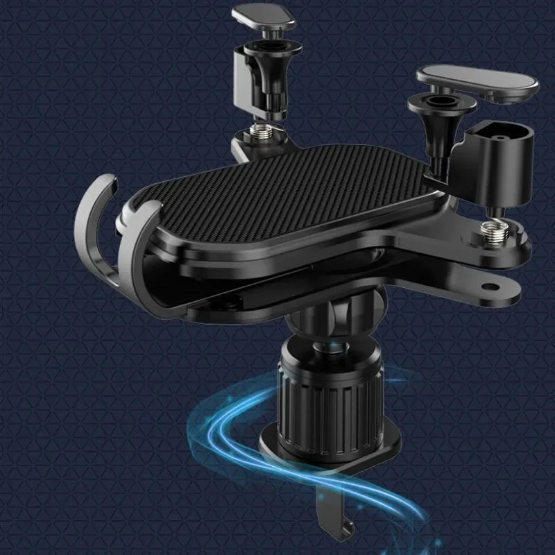 Support Téléphone Voiture Anti-Vibration Rotation 360°