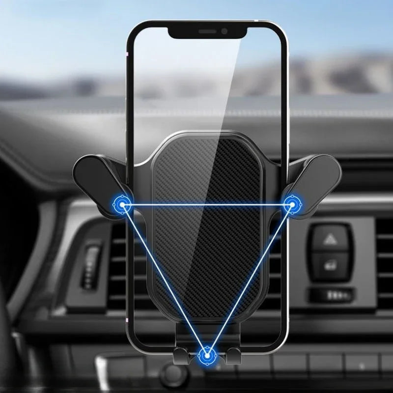 Support Téléphone Voiture Anti-Vibration Rotation 360°