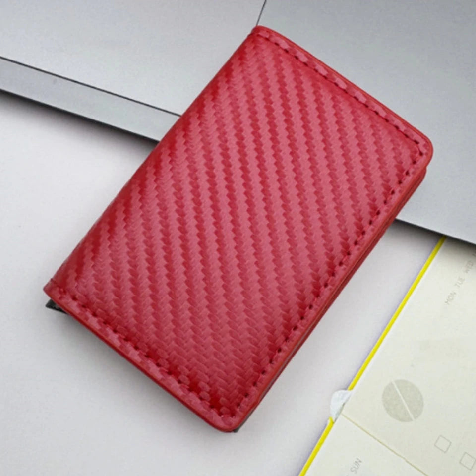 Porte-Cartes Pop-Up - Fibre Carbone