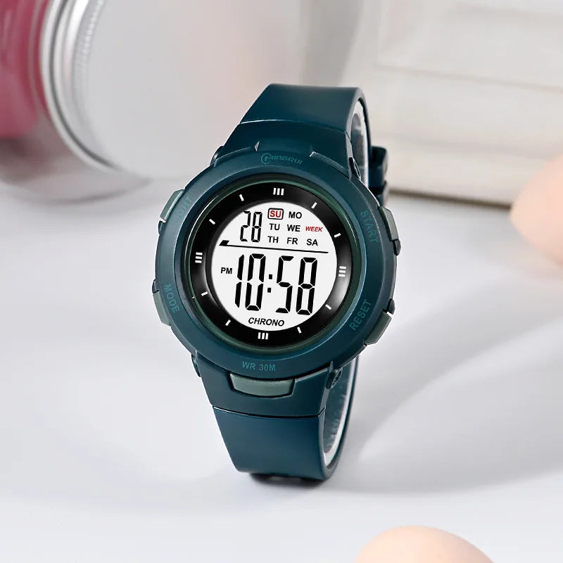 Montre Digitale Enfant - Etanche et Lumineuse