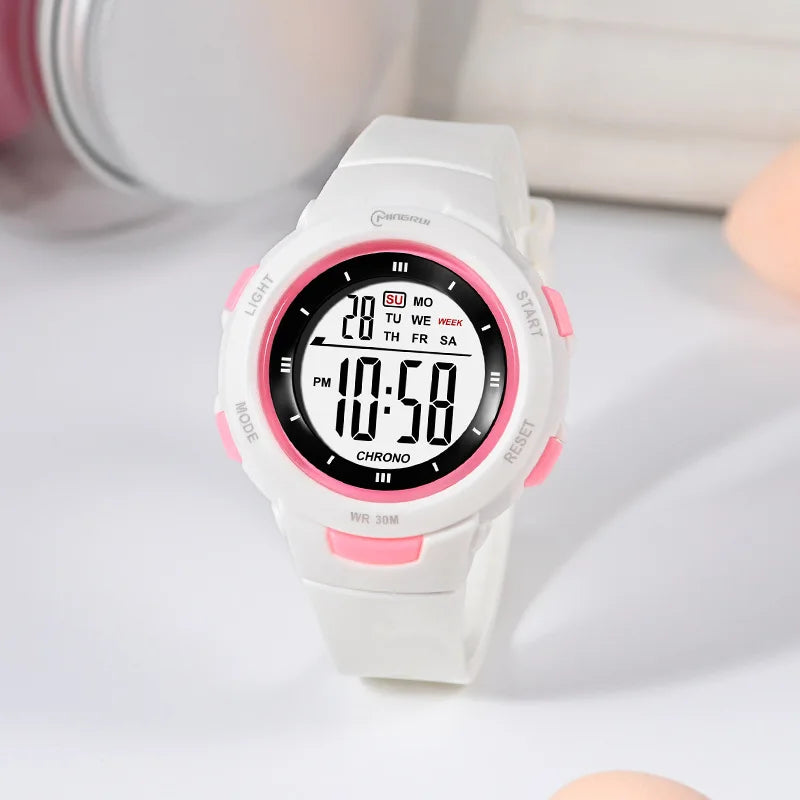 Montre Digitale Enfant - Etanche et Lumineuse