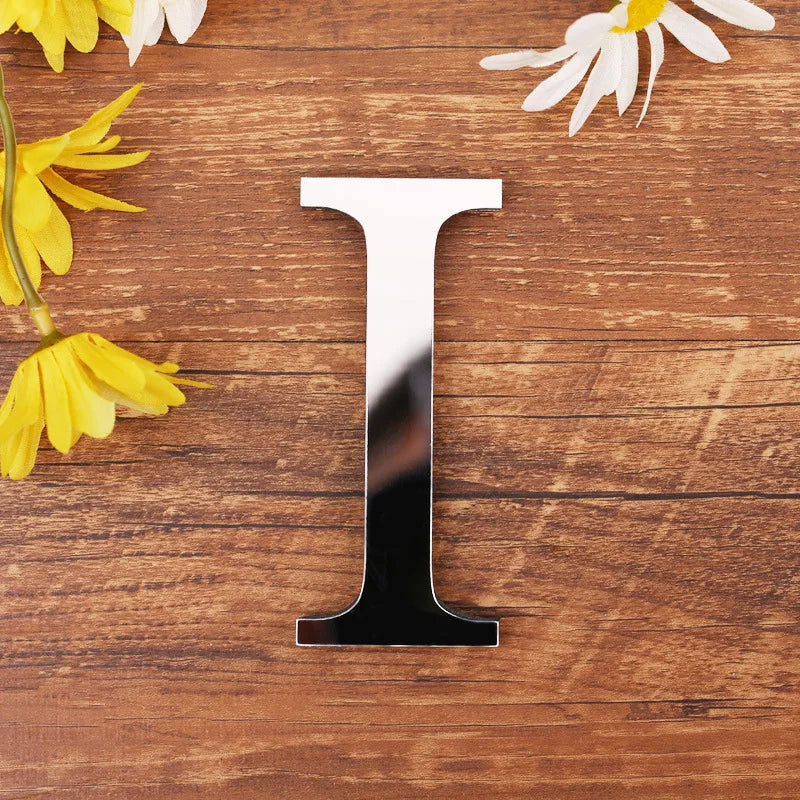 Stickers 3D Lettres pour inscription murale