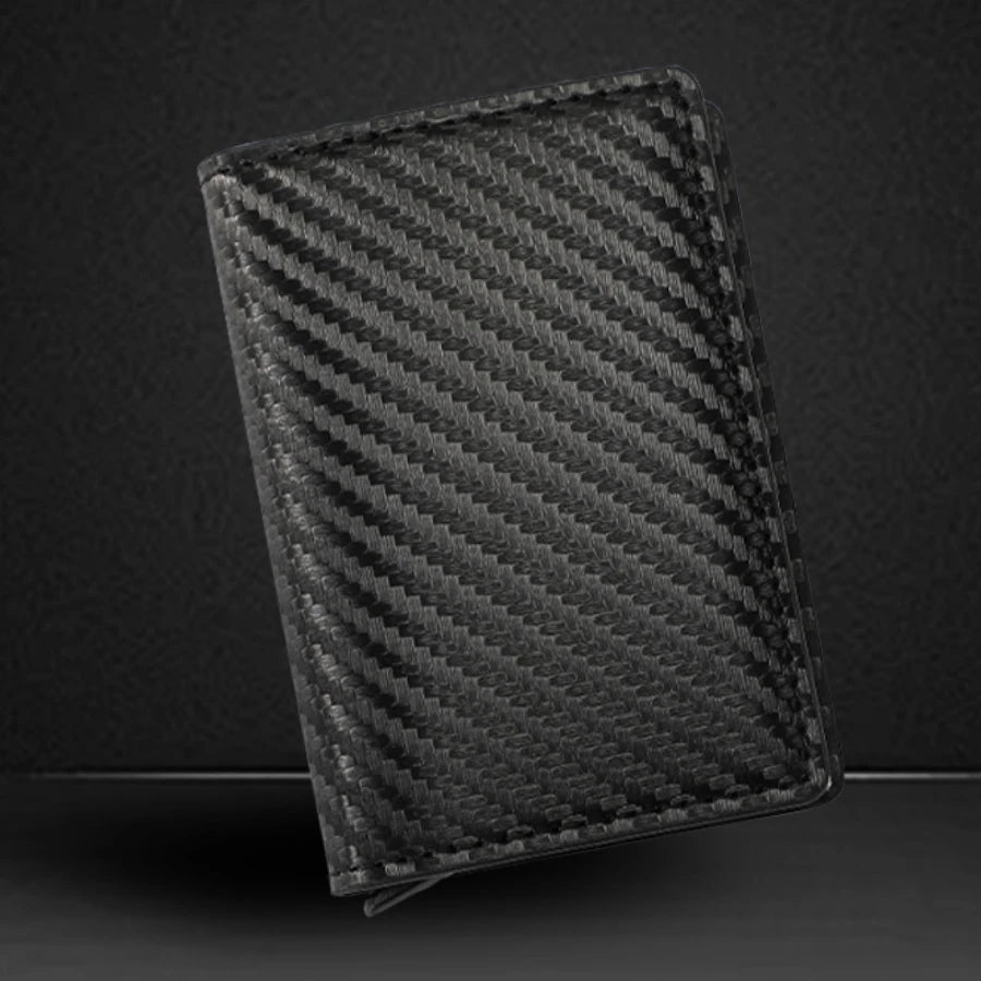 Porte-Cartes Pop-Up - Fibre Carbone