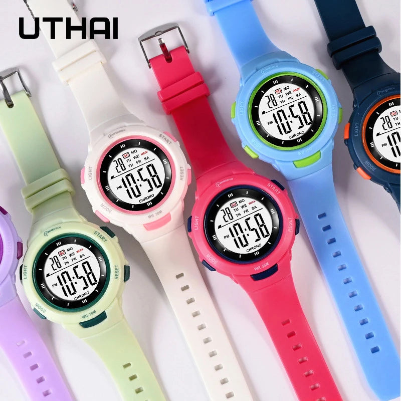 Montre Digitale Enfant - Etanche et Lumineuse